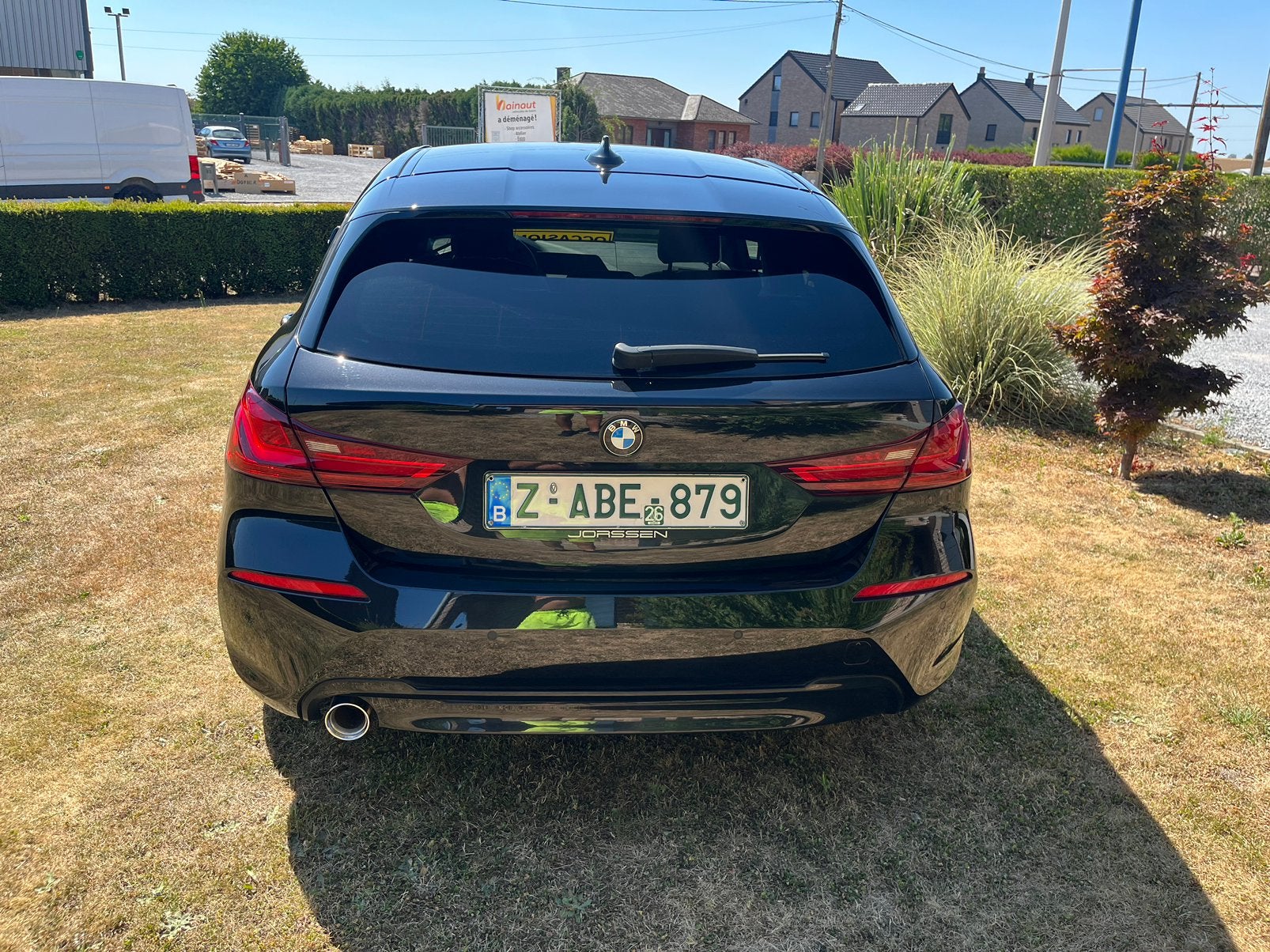 Bmw 116i autom fin2021 5p gps led xenon cuir clim jalu radar, Euro 6, Entreprise, Noir, 5 portes