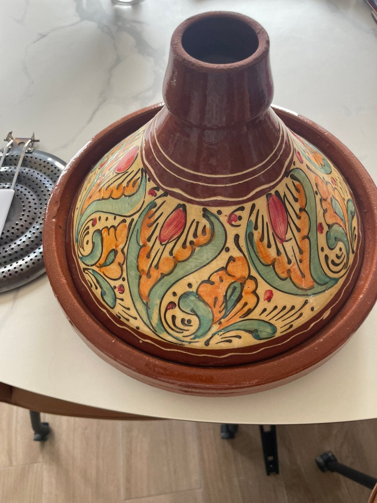 Tajine in keramiek, Ophalen, Zo goed als nieuw, Tajine