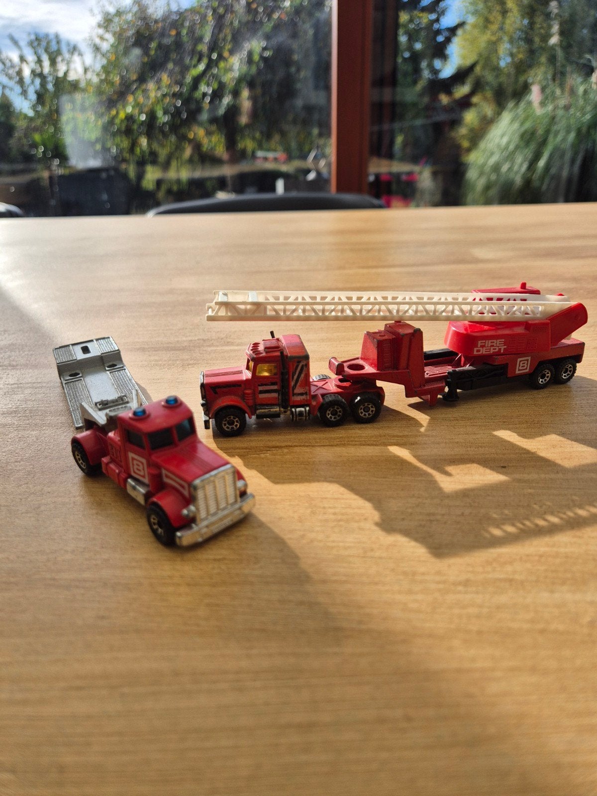 2 Matchbox brandweerwagens, Ophalen of Verzenden, Matchbox