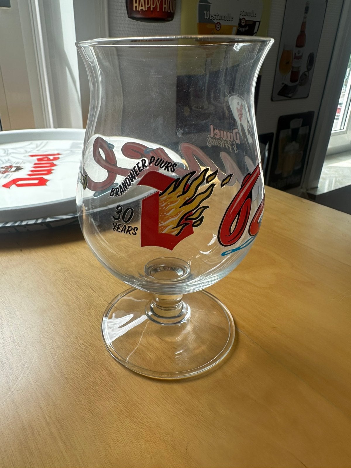 Duvel glas, Verzamelen, Biermerken, Ophalen of Verzenden, Zo goed als nieuw, Duvel