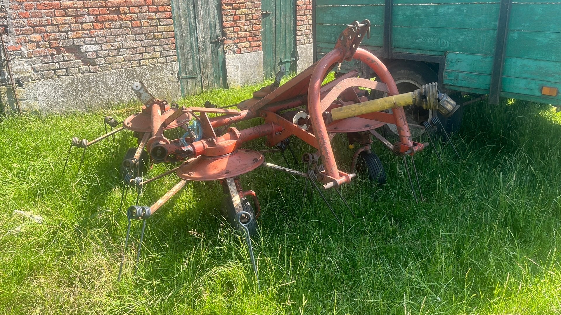 Hooi schudder, Enlèvement, Agricole
