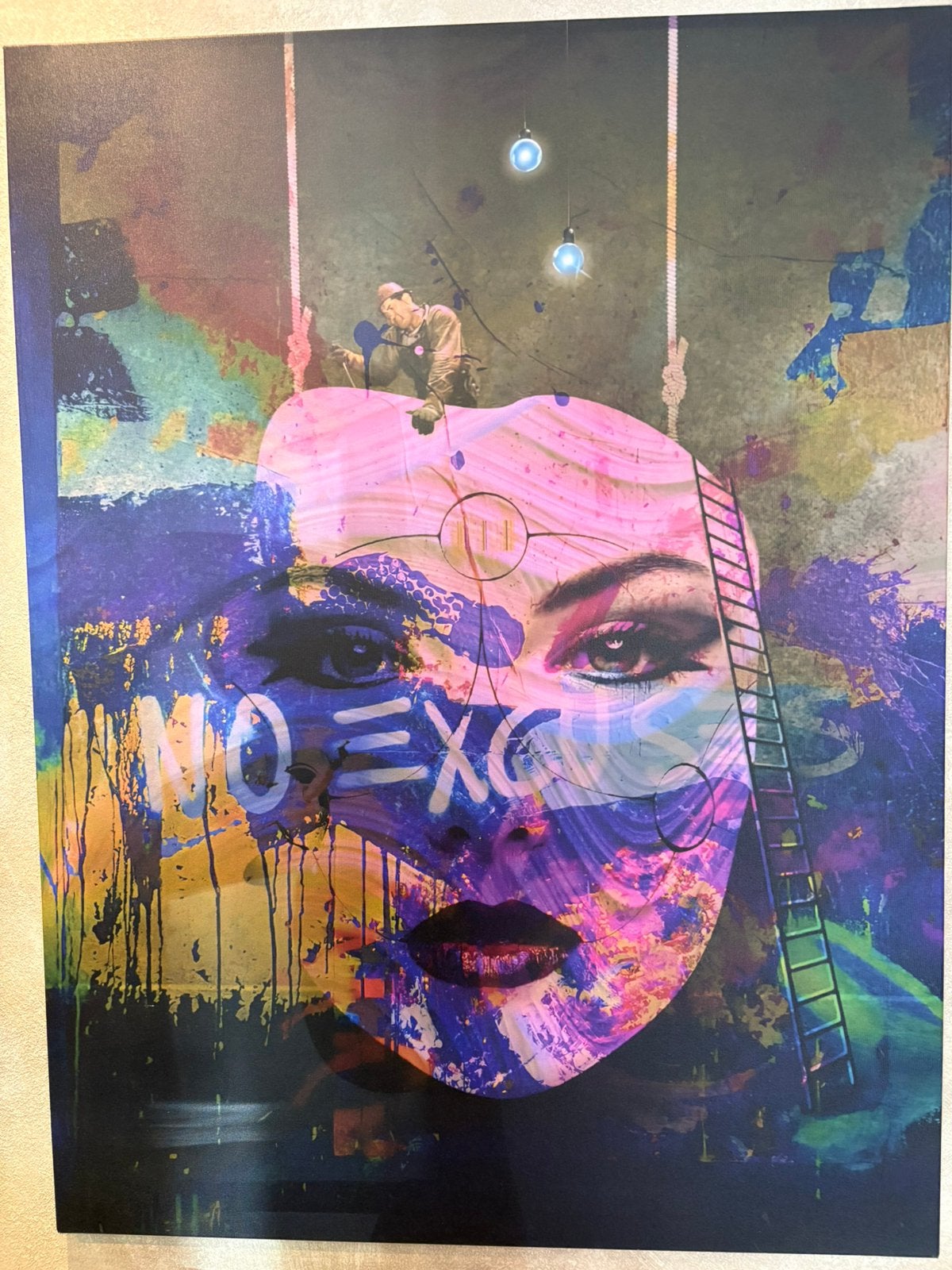 Schilderij, Antiek en Kunst, Kunst | Litho's en Zeefdrukken, Ophalen