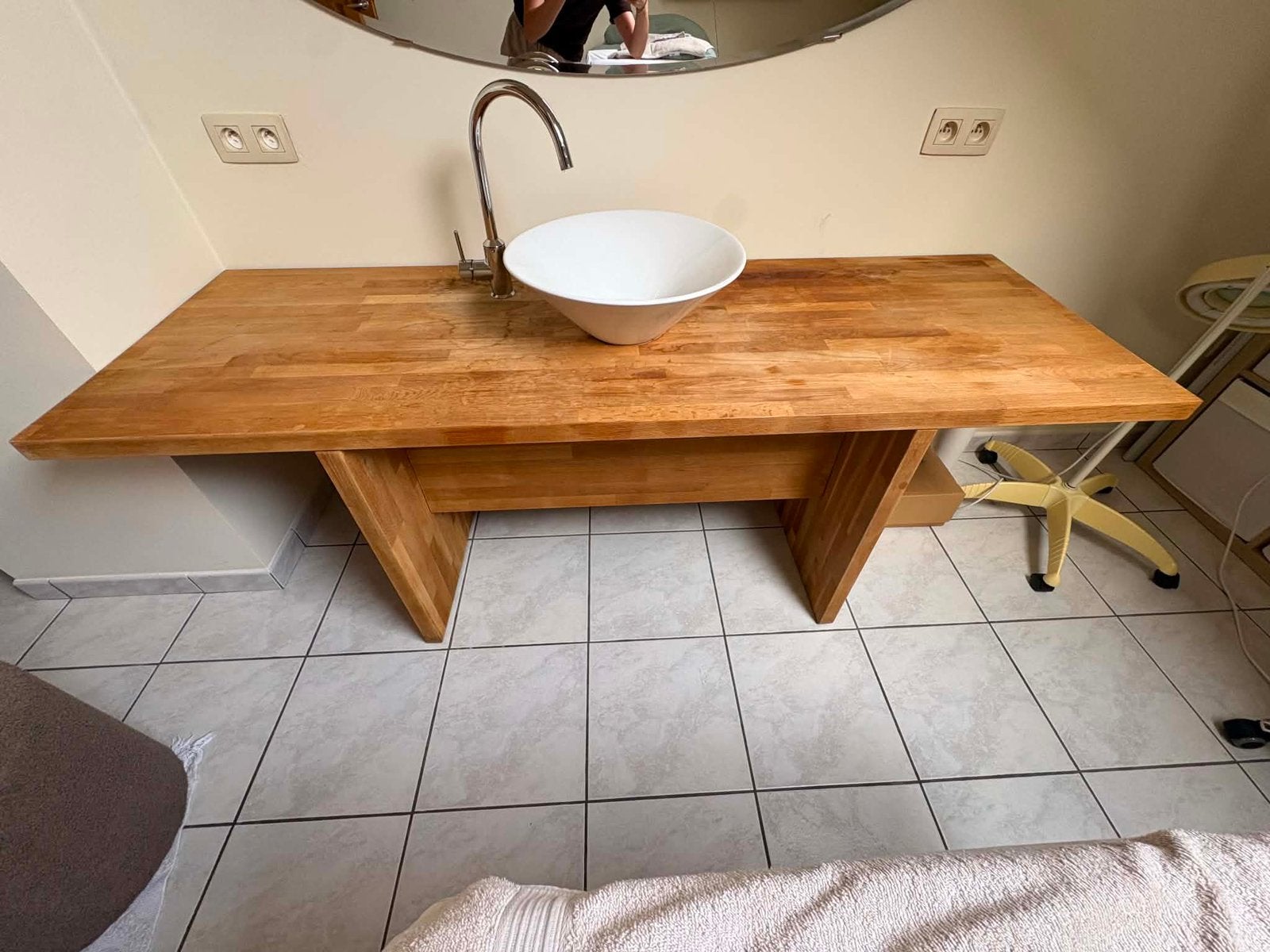 Tafel met lavabo, Jardin & Terrasse, Enlèvement, Comme neuf