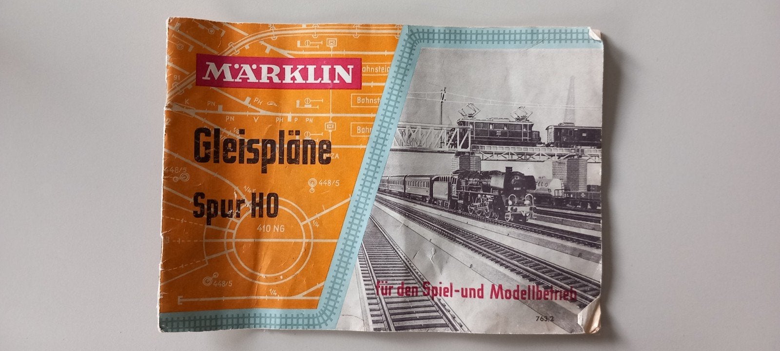 Livret Marklin 736/2 1957, Hobby & Loisirs créatifs, Enlèvement ou Envoi, Märklin