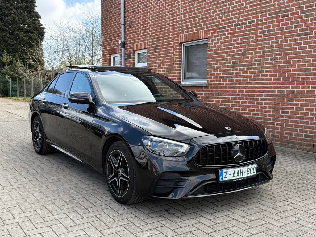 Mercedes-benz e300d hybride 2020, Automaat, Zwart, Leder, Bedrijf