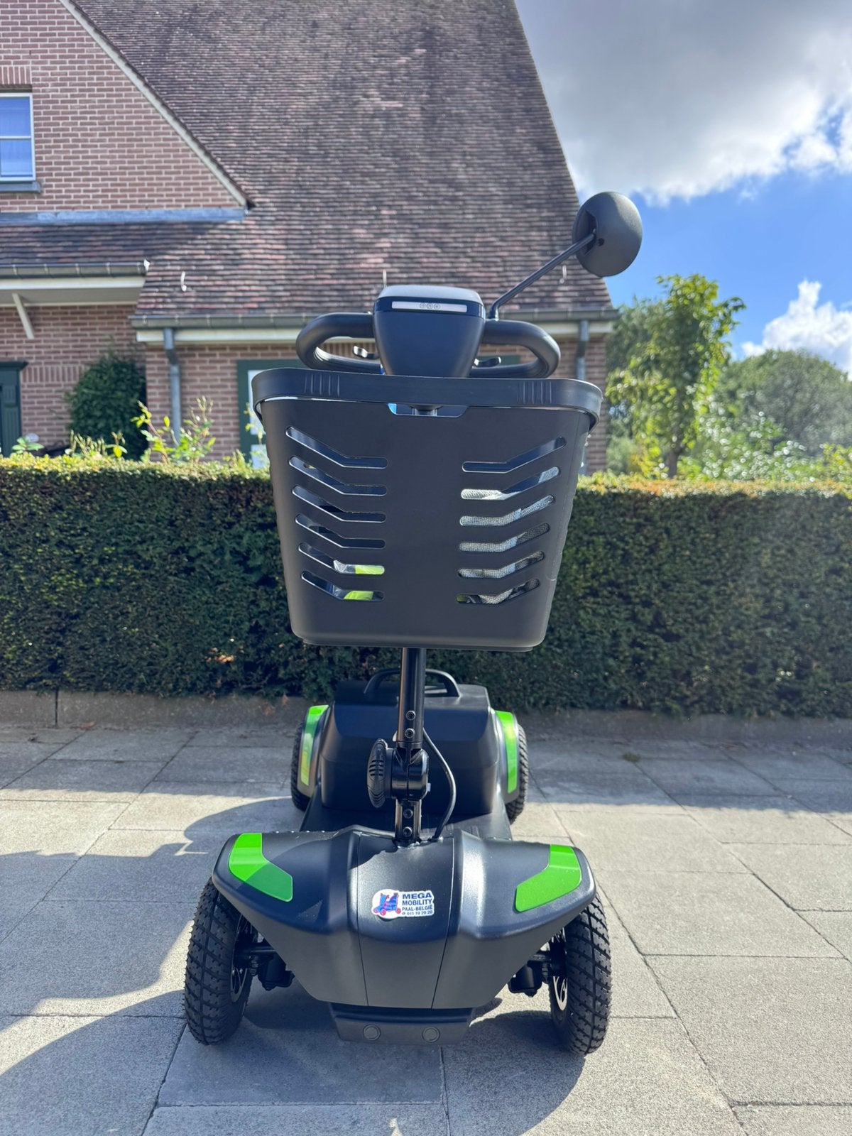 Scootmobiel Vermeiren One Air + – Autonomie de 30 km, Enlèvement ou Envoi, Pliant, Comme neuf, Fauteuil roulant électrique
