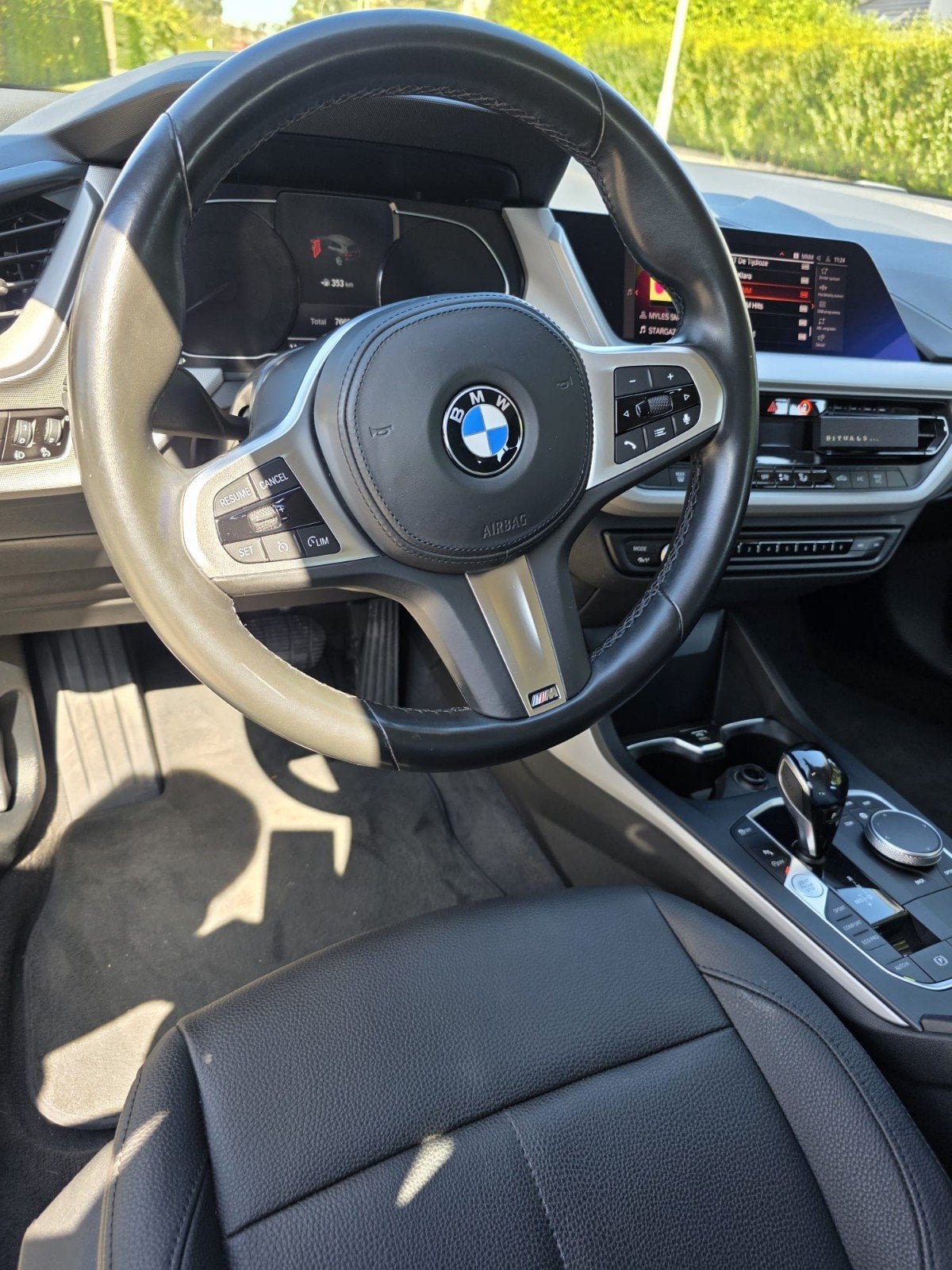 BMW 116iA, 1 Reeks, Leder, 5 deurs, Particulier