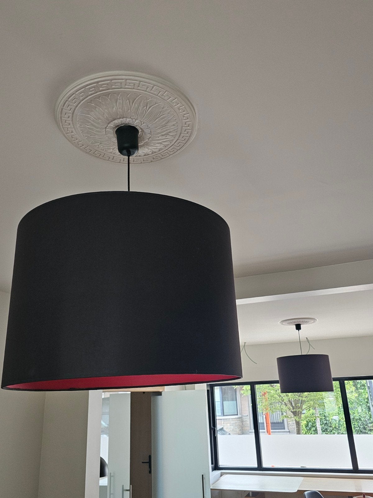 set sierlampen, Gebruikt, 40 cm, Zwart, Rond