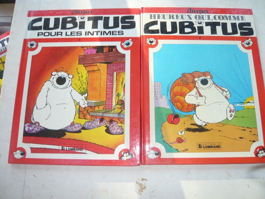 BD Cubitus 11 livres cartonnés, Plusieurs BD, Enlèvement ou Envoi, Comme neuf