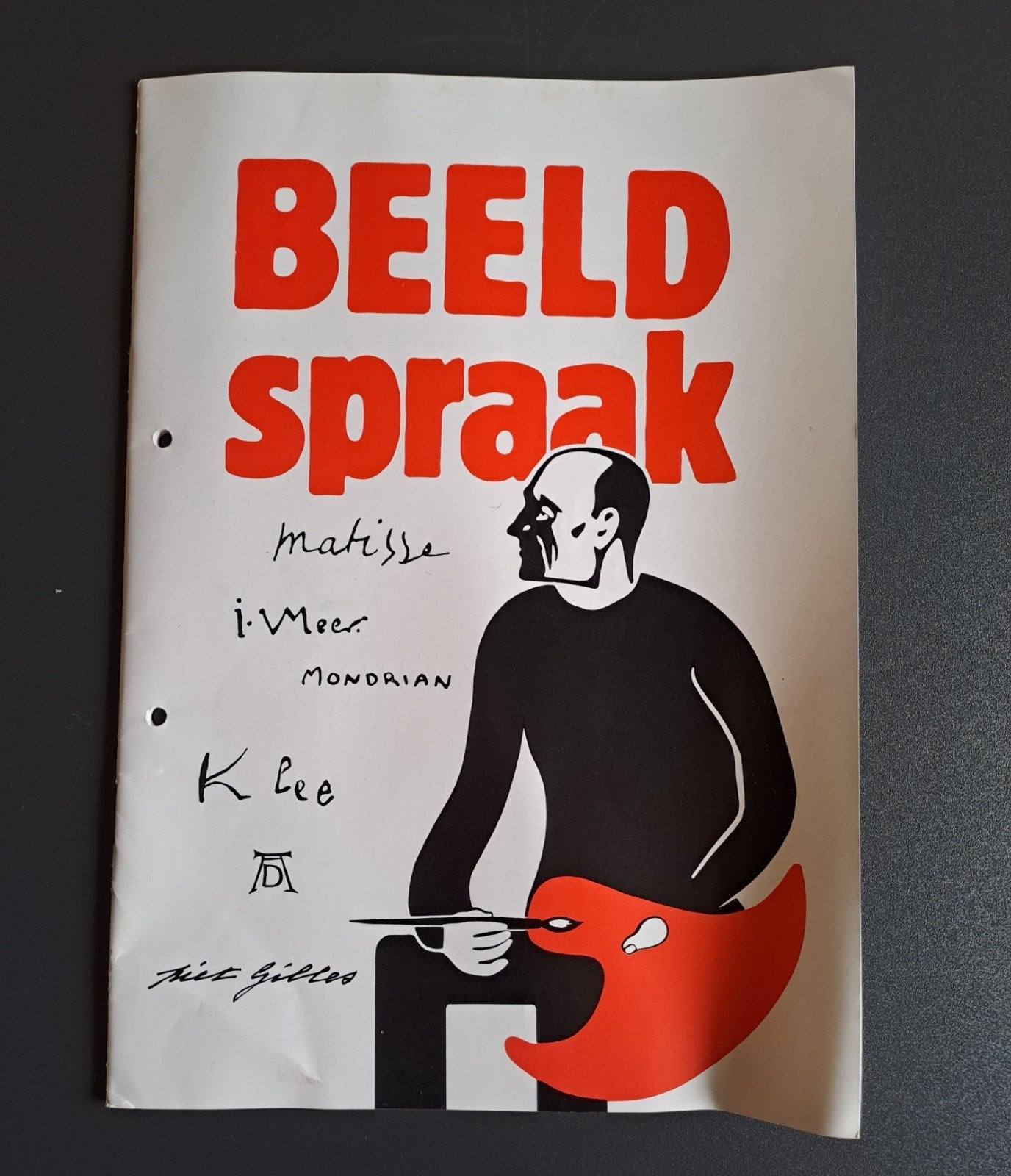 folder Beeldspraak, Boeken, Catalogussen en Folders, Ophalen of Verzenden, Zo goed als nieuw, Folder