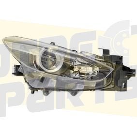 Mazda 3 (1/17-) koplamp Rechts (halogeen) Origineel!  BADE51, -, Verzenden, -, Nieuw