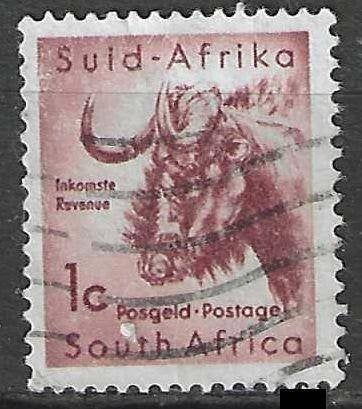 Zuid-Afrika 1961/1961 - Yvert 236 - Gnoe (ST), Postzegels en Munten, Postzegels | Afrika, Verzenden, Zuid-Afrika, Gestempeld