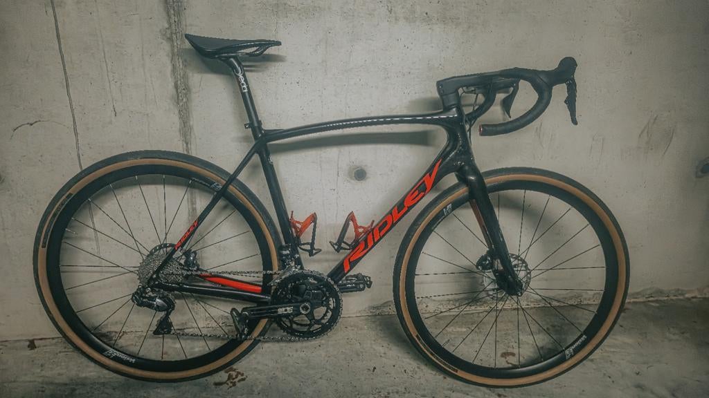 Ridley Kanzo gravelbike - Carbon - Ultegra Di2, Autres marques, Enlèvement, 28 pouces, Hommes