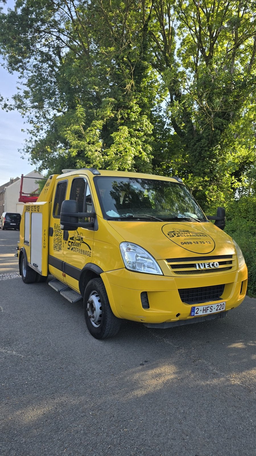 Depanneuse Iveco 65c18 FALKOM, Autos, Achat, Entreprise, Iveco, Diesel