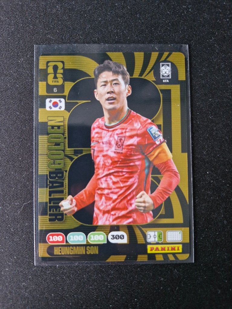 Golden Baller HeungMin Son - Panini Adrenalyn XL WK 2026, Enlèvement ou Envoi, Neuf, Image