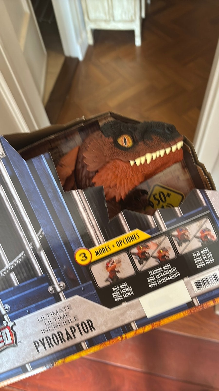 Jurassic world Dominion, Enlèvement ou Envoi, Neuf