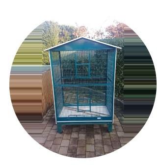 Volière 1 meter breed grote vogelkooi, Ophalen