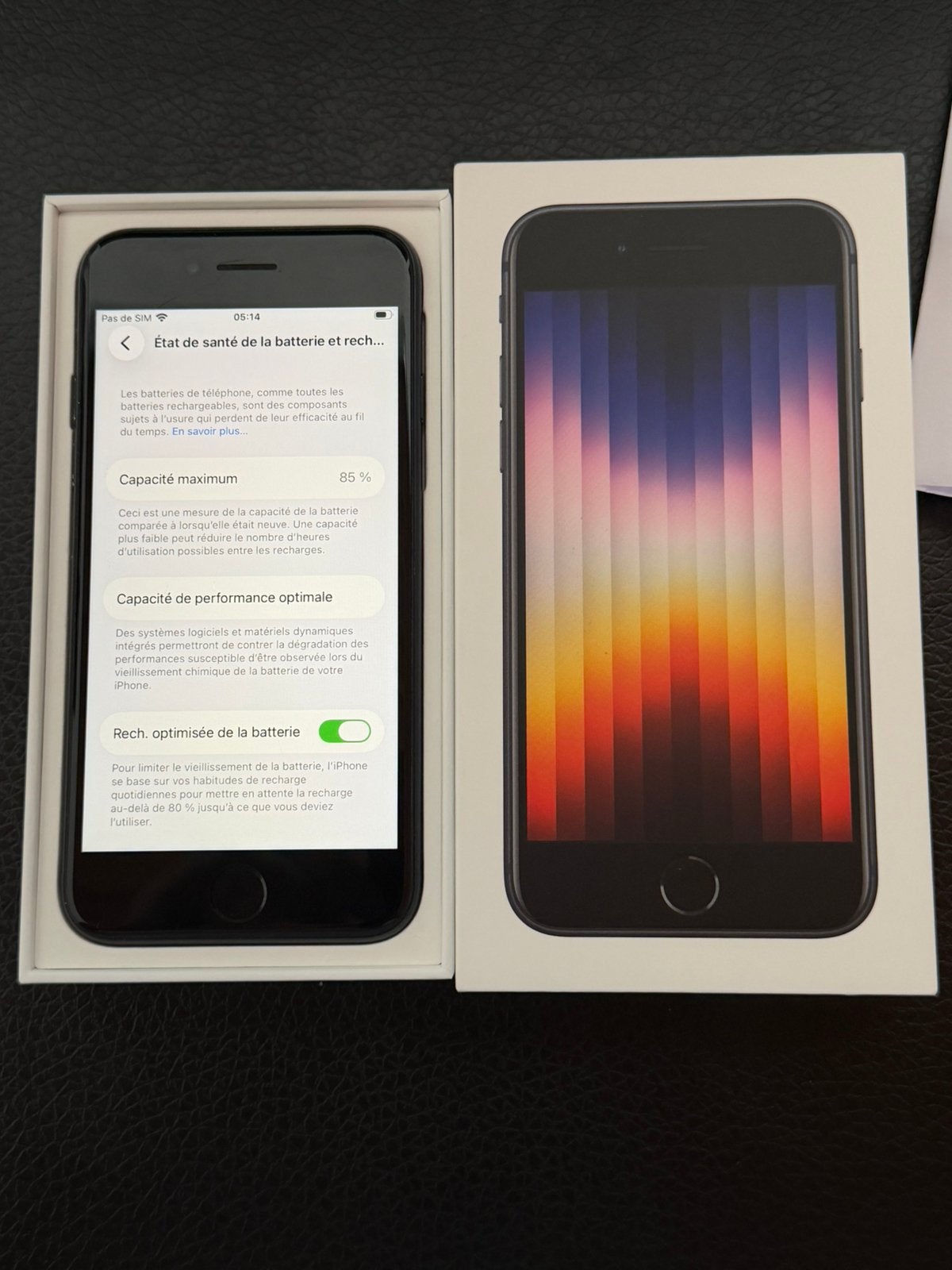 iPhone SE (3ᵉ génération) – 64 Go, Enlèvement, Utilisé, 64 GB, Sans abonnement