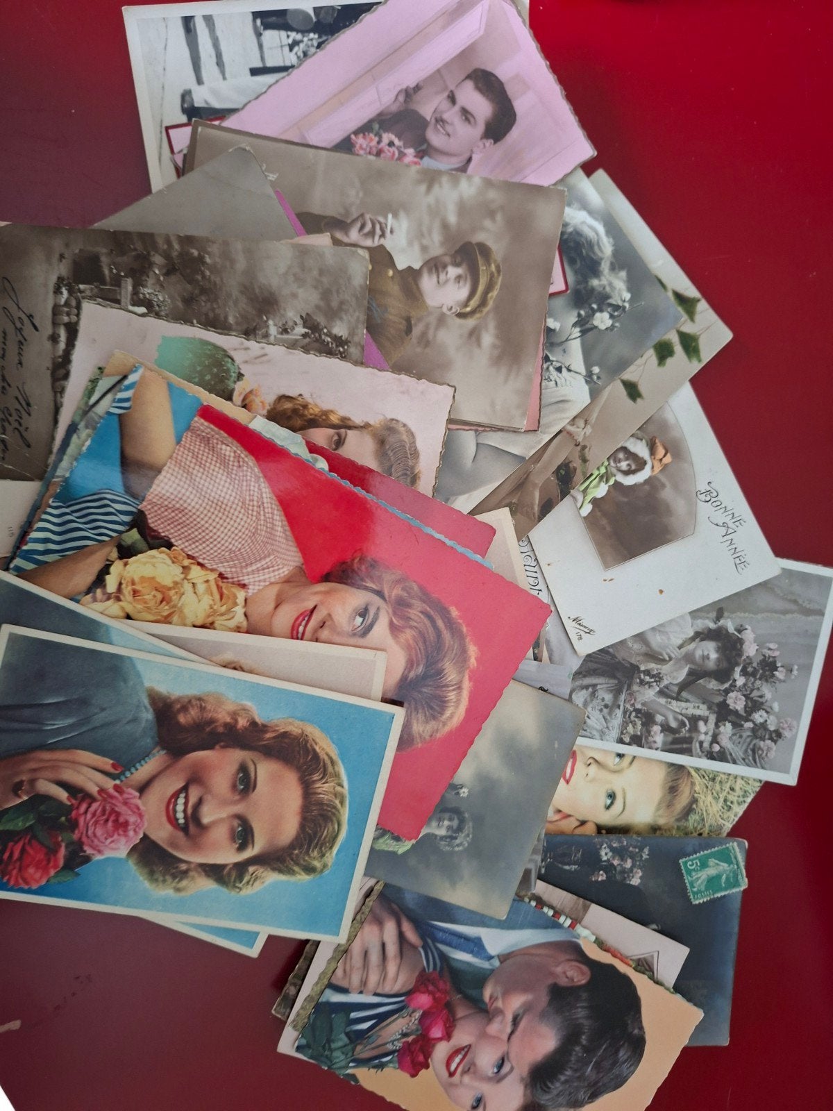 40 postkaarten personen, Verzamelen, Ophalen of Verzenden
