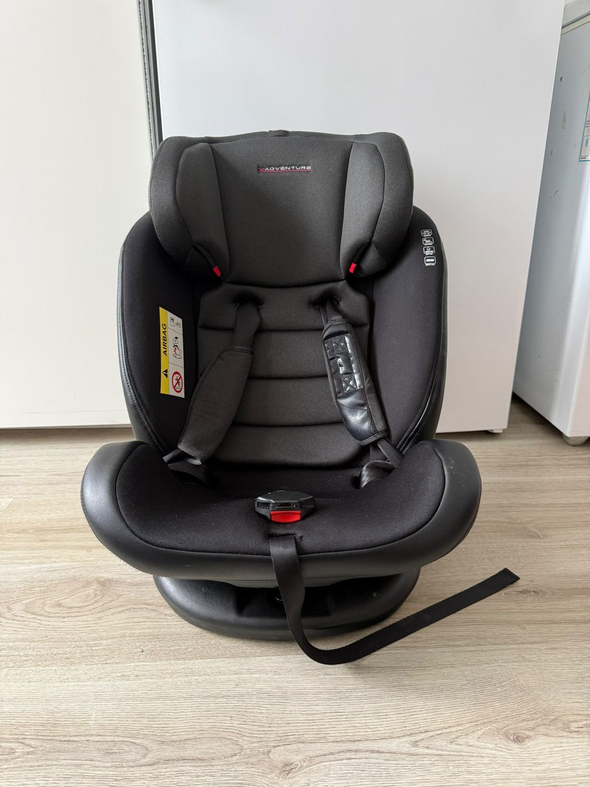 Autostoel isofix draaibaar, Ophalen, Zo goed als nieuw, Autogordel of Isofix