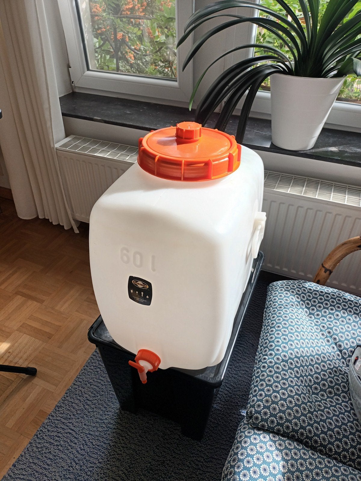 SPEIDEL vergistingsvat 60 L BROUWEN, Huis en Inrichting, Ophalen