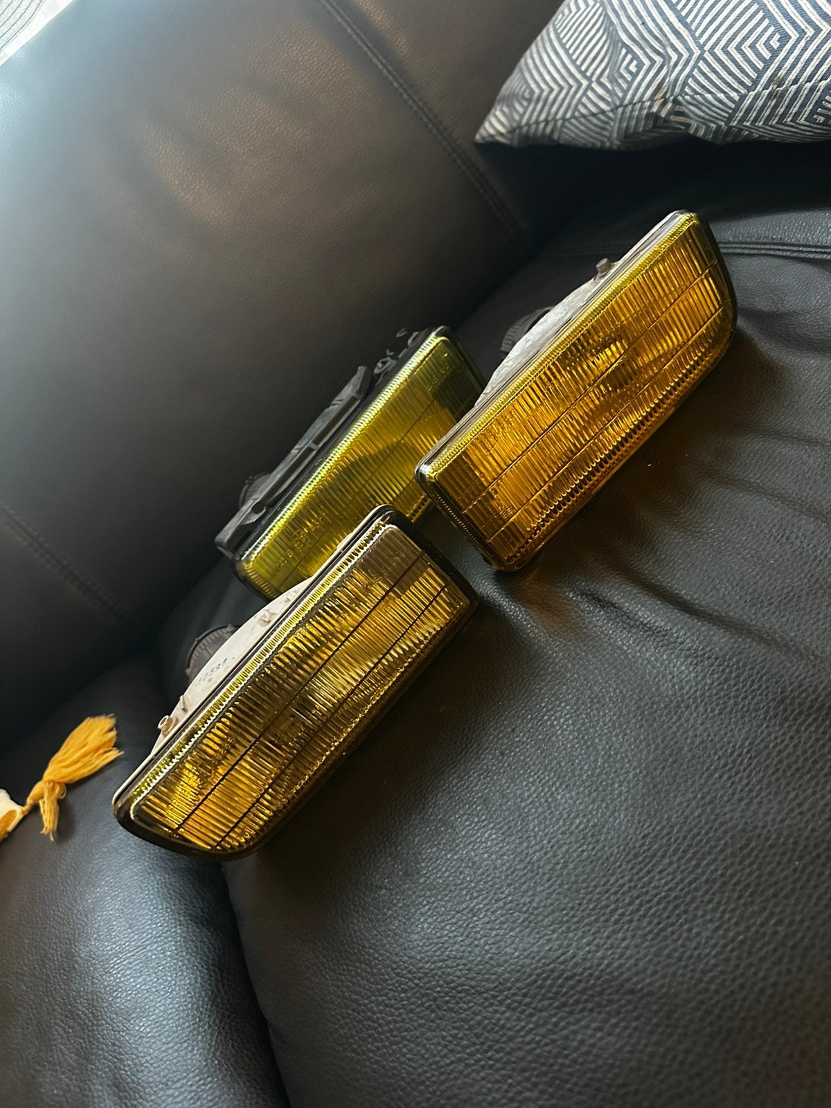 Originele BMW E36 gele mistlampen, Auto-onderdelen, Ophalen of Verzenden, BMW