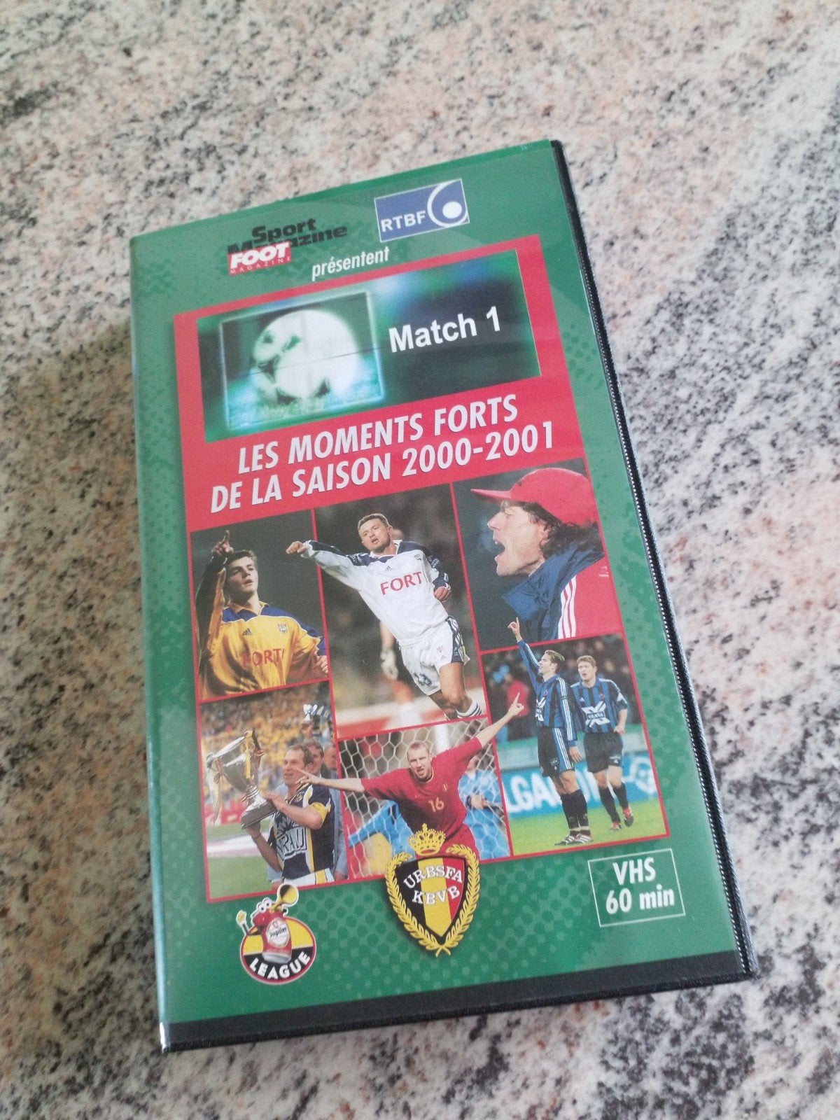Foot, les moments forts de 2000-2001, Ophalen of Verzenden, Gebruikt, 1 bandje