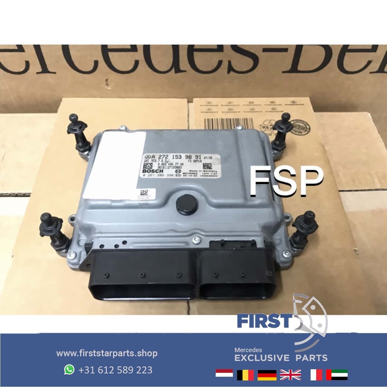 A2721539891 MOTOR ECU MODULE COMPUTER MERCEDES C Klasse W204