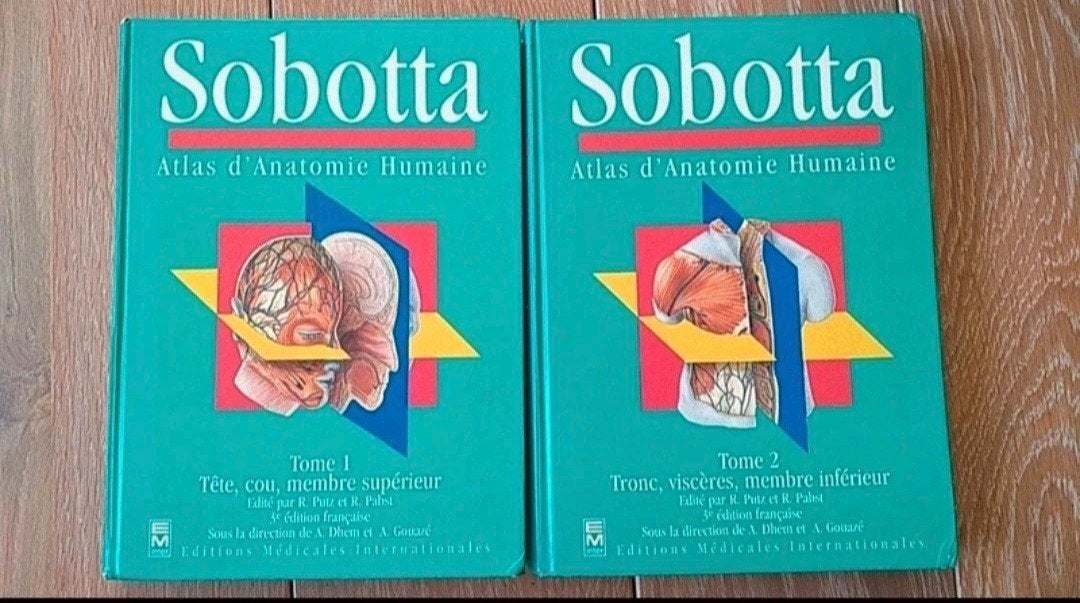 Sobotta - Atlas van de menselijke anatomie - 2 delen, Boeken, Ophalen of Verzenden, Gelezen, Hoger Onderwijs