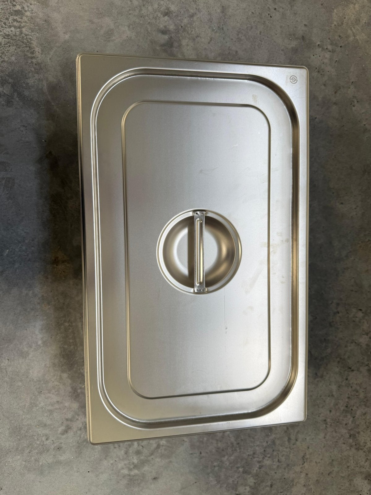GN bakken RVS 1/1 - diepte 150mm met deksel, Ophalen of Verzenden, Gebruikt, Overige typen