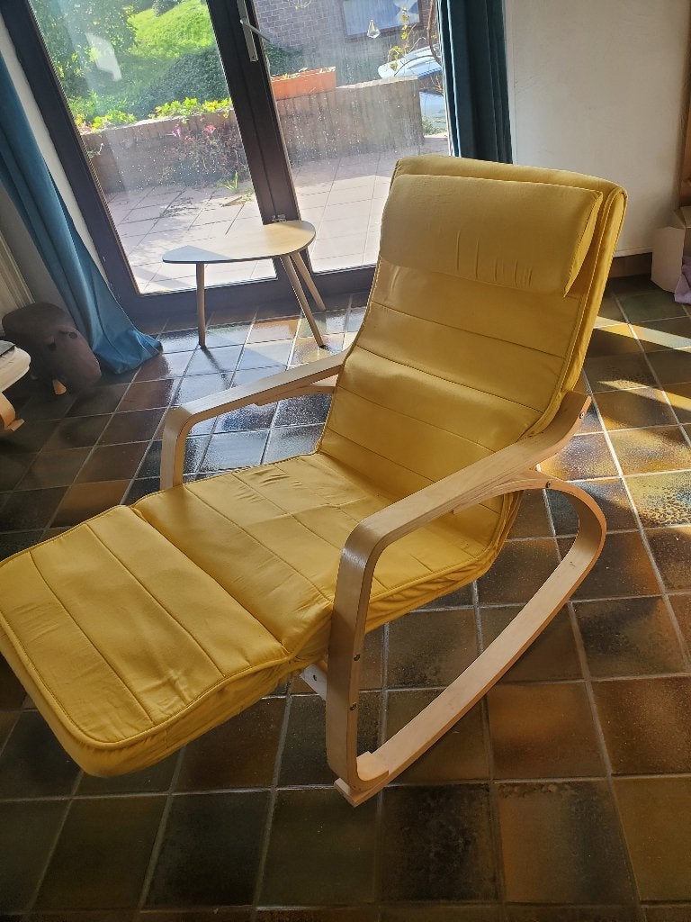 Fauteuil à bascule, Moins de 75 cm, Bois, Enlèvement, Utilisé