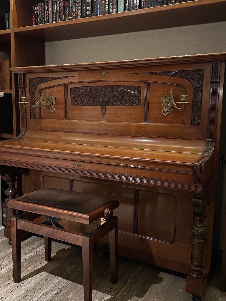 buffet piano, Muziek en Instrumenten, Piano's, Ophalen, Zo goed als nieuw, Overige kleuren, Piano