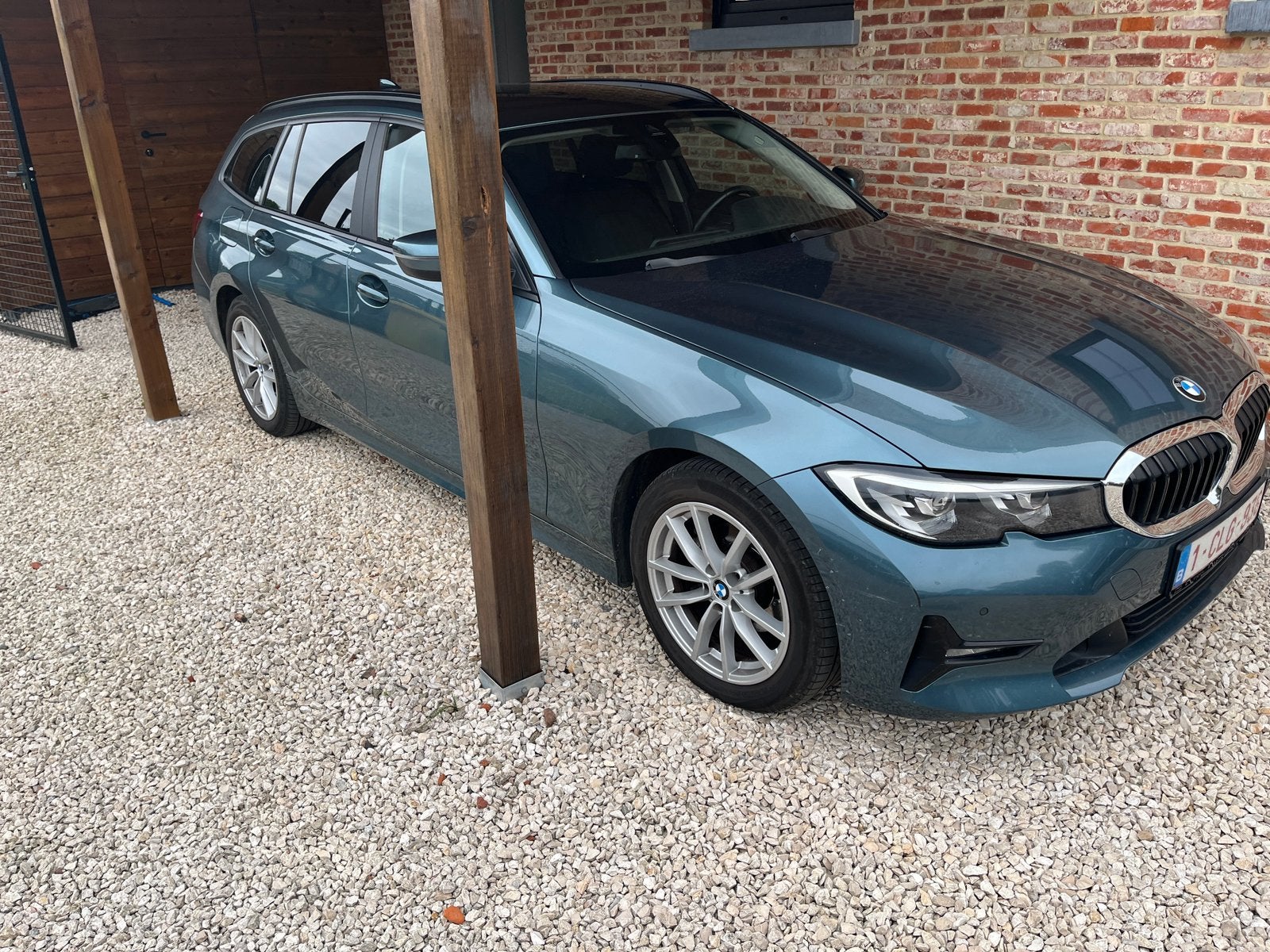 Attelage pilotage virtuel pour Bmw 318d 2021 119 000 km, Autos, BMW, Phares entièrement LED, Euro 6, Noir, 5 portes