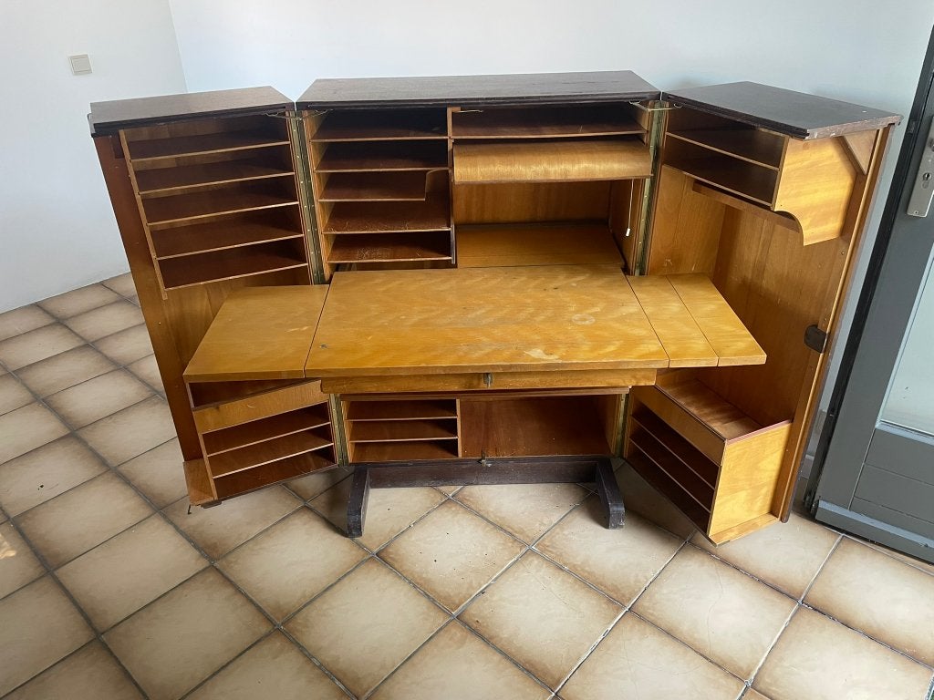 Bureau Magicbox vintage 1950, Autres marques, Avec tiroirs, Vintage, Bois