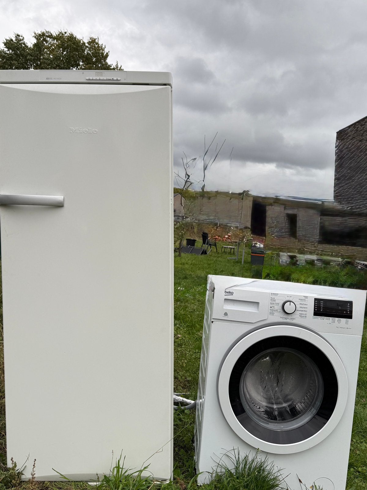 Réfrigérateur Miele et machine à laver Beko, Electroménager, Enlèvement ou Envoi, Utilisé