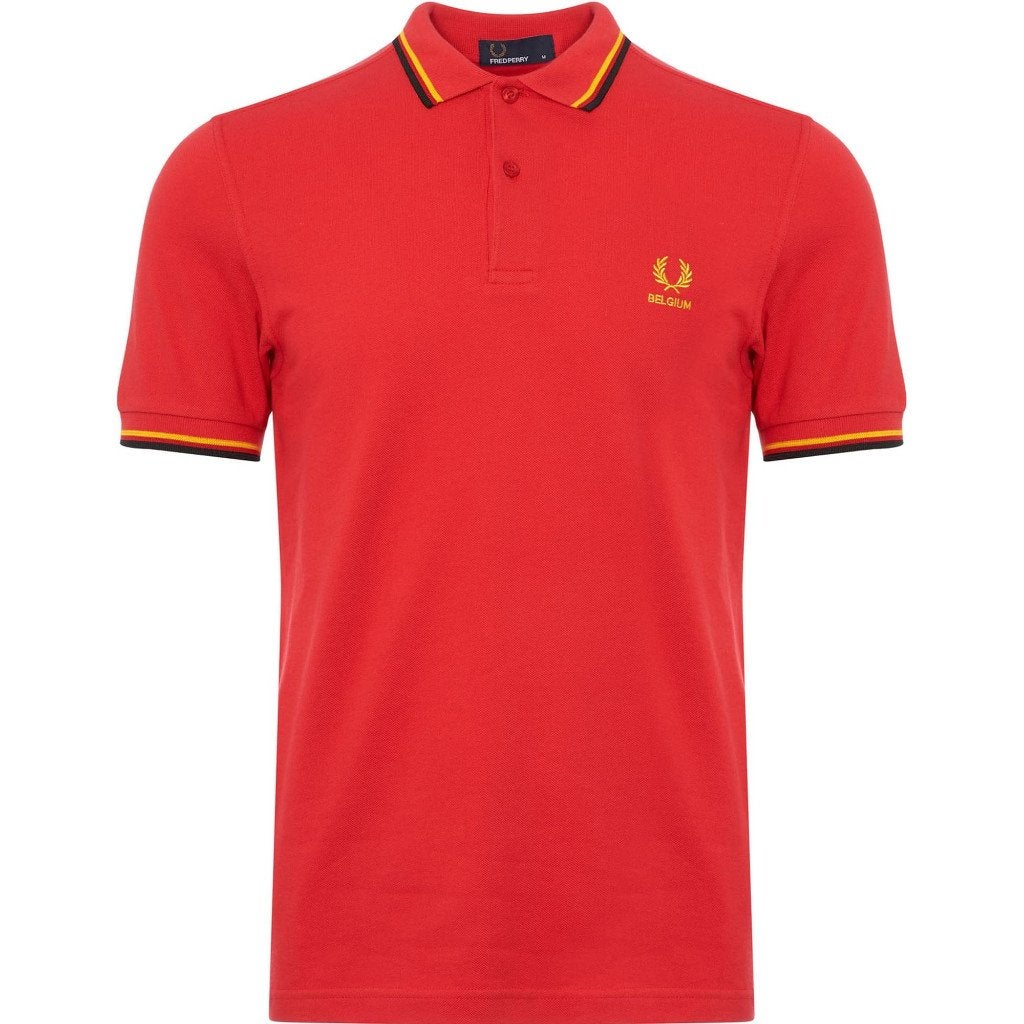 Fred Perry Red Les Diables Rouges Lim. Edit. NIEUW, Vêtements | Hommes, Polos, Neuf, Taille 52/54 (L), Rouge, Enlèvement ou Envoi
