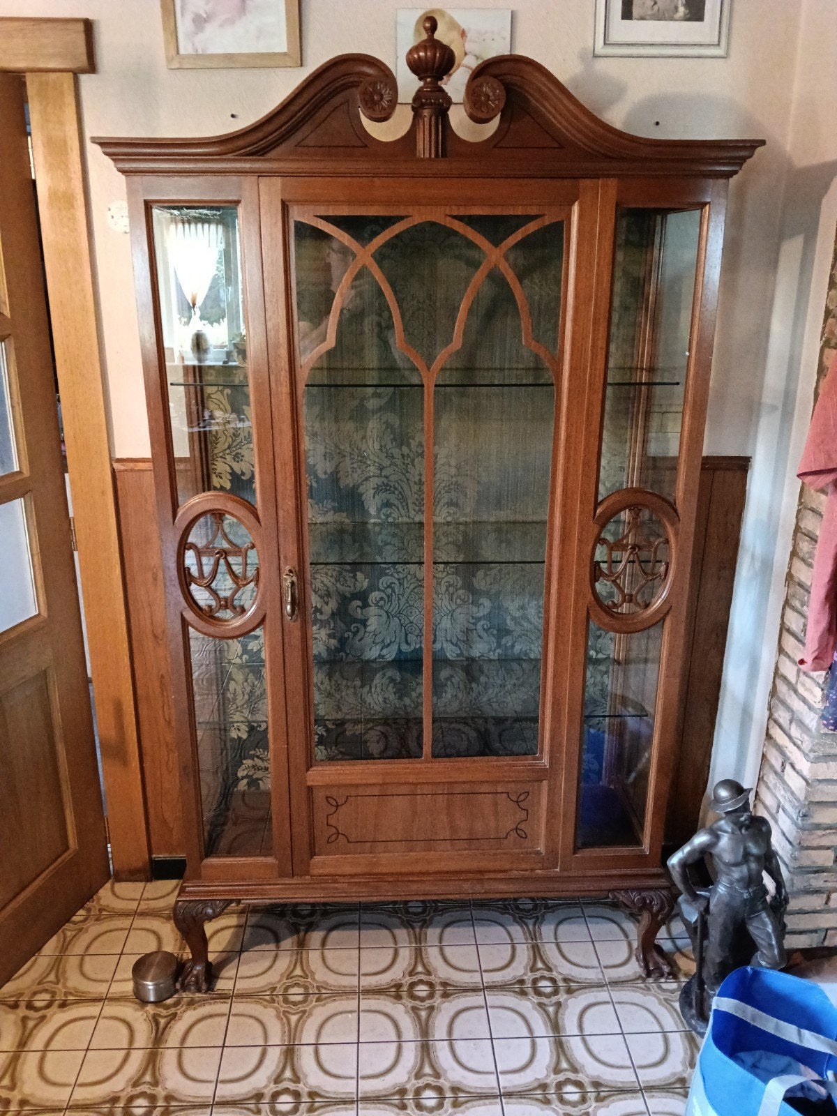 vitrine a vendre, 25 à 50 cm, Avec porte(s), 100 à 150 cm, Enlèvement