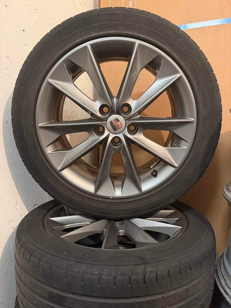 Velgen 16 vw,seat,, Autos : Pièces & Accessoires, Pneus & Jantes, Pneus et Jantes, 215 mm, 16 pouces, Véhicule de tourisme