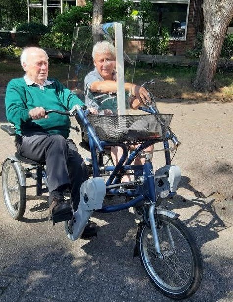 Gevraagd Duofiets !, Ophalen of Verzenden, Gebruikt