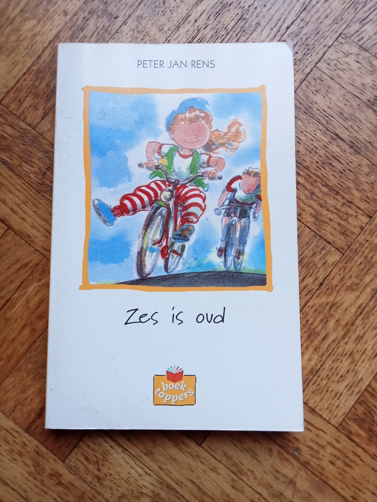 Boektopper: Peter Jan Rens: Zes is oud - AVI 7, Livres, Livres pour enfants | Jeunesse | Moins de 10 ans, Utilisé, Enlèvement ou Envoi