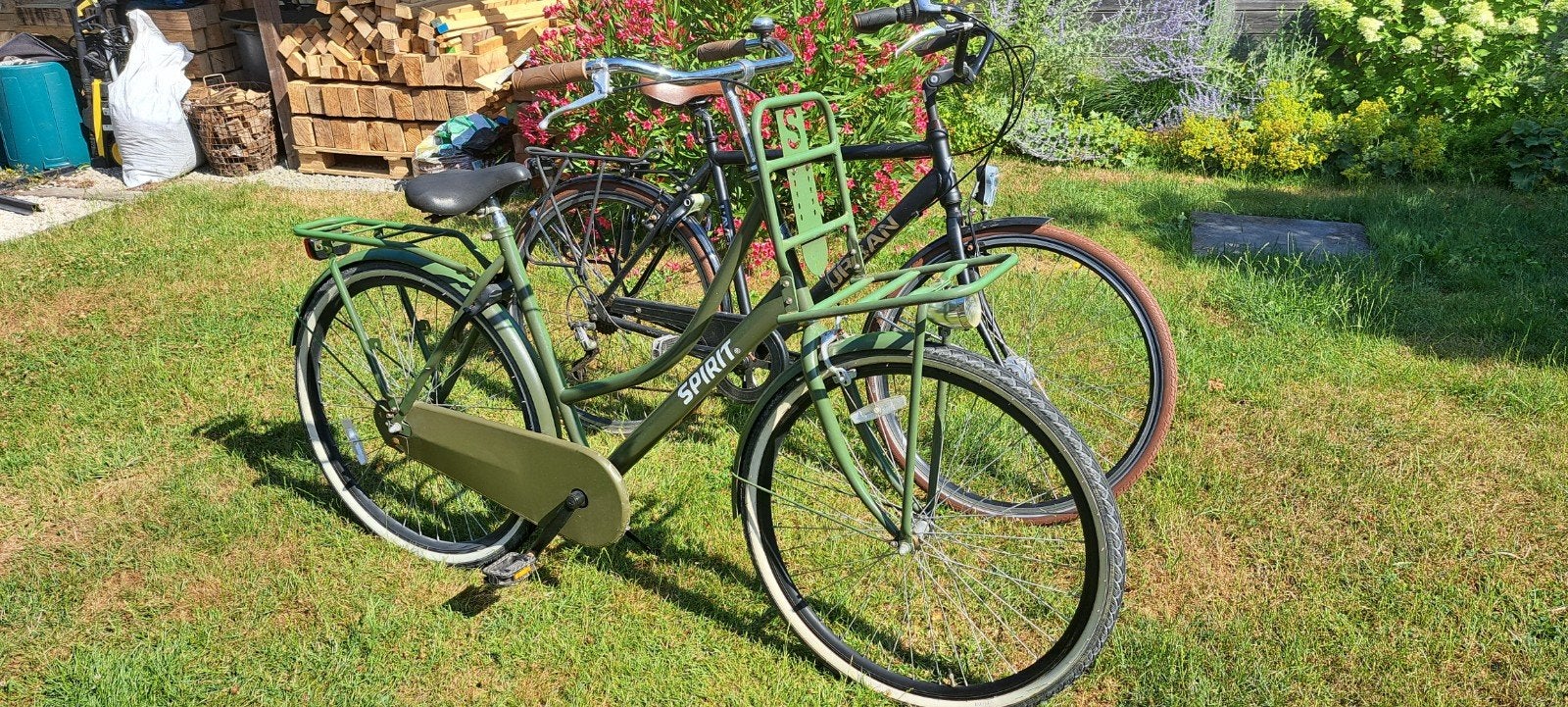 Dames en herenfiets. 40 euro per fiets., Enlèvement, Utilisé, Frein sur jante