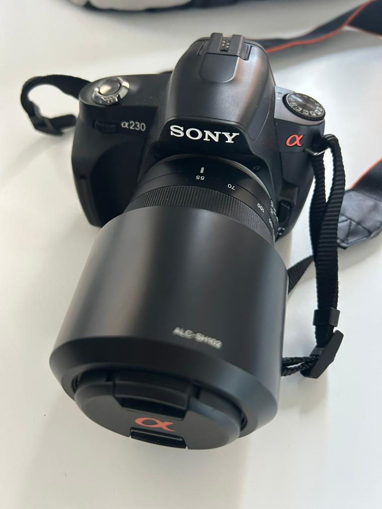 Sony fototoestel alpha230, Audio, Tv en Foto, Fotocamera's Digitaal, Ophalen, Compact, Zo goed als nieuw, Sony