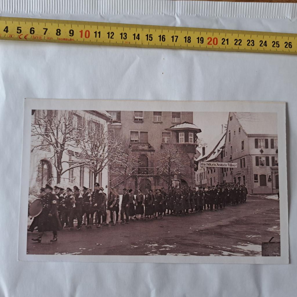 Historische SS optocht persfoto 1938
Historische zwart-wit, Ophalen of Verzenden