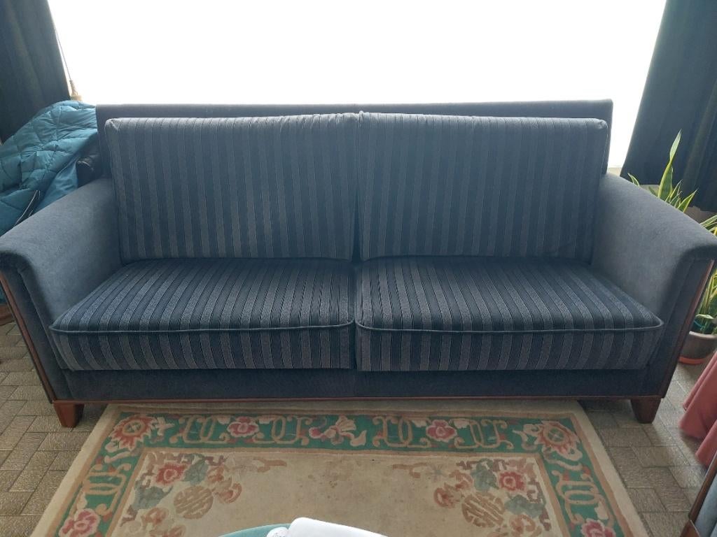 zetel, Ophalen, 75 tot 100 cm, Zo goed als nieuw, Rechte bank