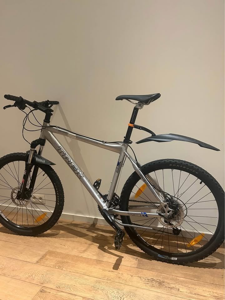 Velo trek gris, Fietsen en Brommers, Ophalen, Gebruikt, Heren, Trek