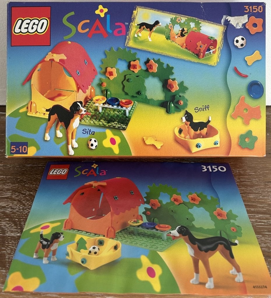 LEGO Scala "Puppy Playground" | No 3150 | 5-9 ans, Enfants & Bébés, Jouets | Duplo & Lego, Enlèvement ou Envoi, Lego, Ensemble complet