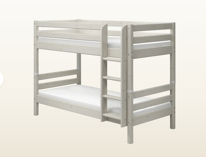 Flexa stapelbed grenen hout zonder matrassen, Enfants & Bébés, Chambre d'enfant | Lits superposés & Lits mezzanines, Enlèvement