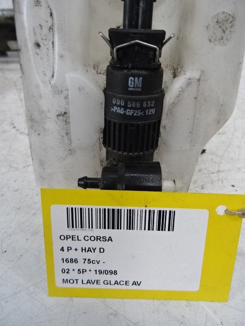 LAVE-GLACE POMPE AVANT Opel Corsa C (F08 / 68) (090586632), Opel, Opel Automobile GmbH, Utilisé, Kontakt-opel@opel.com