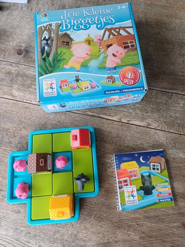 Smartgames drie kleine biggetjes, Ophalen