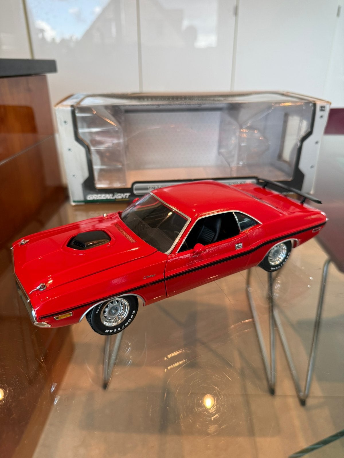 Dodge Challenger R/T 426 HEMI 1970 1:18 greenlight, Enlèvement ou Envoi, Comme neuf, Voiture, Autres marques